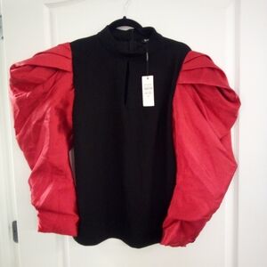 Why Dress Puff Sleeve shirt